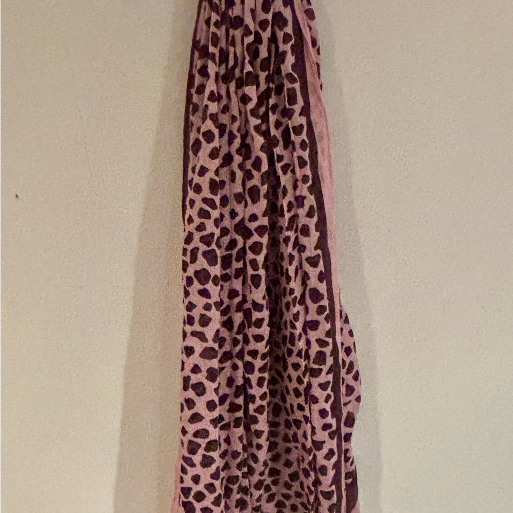 Ann Taylor Leopard Print Scarf